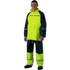 Coverguard Orkánruha vízhatlan sav és lúgálló fekete/fluo sárga L