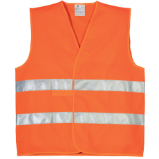 Coverguard Oxford fluo narancs színű jólláthatósági munkavédelmi mellény