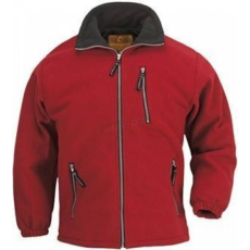 Coverguard Pulóver Angara cipzáros vastag mikropolár piros 3XL
