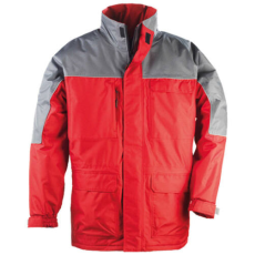 Coverguard Ripstop kabát (piros/szürke, XL)