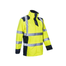 Coverguard Sangaku hi-víz ripstop kabát (sárga, 2XL) láthatósági ruházat