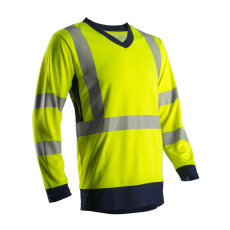 Coverguard SOMO HI-VIZ SÁRGA HOSSZÚ UJJÚ PÓLÓ CO/PES GRS_XL