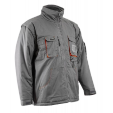 Coverguard Télikabát Paddock II levehető ujj szürke/narancs 4XL munkaruha