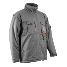 Coverguard Télikabát Paddock II levehető ujj szürke/narancs XS
