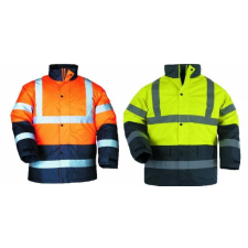 Coverguard Télikabát Roadway Fluo narancs XL láthatósági ruházat