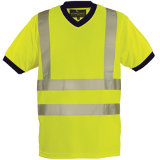 Coverguard Yard v-nyakú Fluo póló (HV sárga, XXXL)