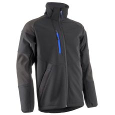 Coverguard Yuki II softshell dzseki fekete/kék színben (fekete, 2XL)
