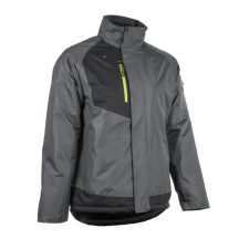 Coverguard YUZU SZÜRKE-FEKETE RIPSTOP TÉLI KABÁT KAPUCNIVAL_4XL munkaruha
