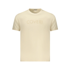 COVERI MOVING COVERI KÖLTÖZŐ FÉRFI RÖVID UJJÚ PÓLÓ, BÉZS