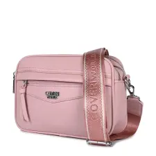  Coveri Rózsaszín Közepes Méretű Oldaltáska kézitáska és bőrönd