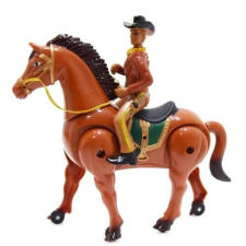  Cowboy a lovon, elemes vadnyugati játék játékfigura