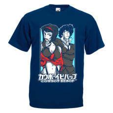  Cowboy Bebop Duo - Férfi Póló