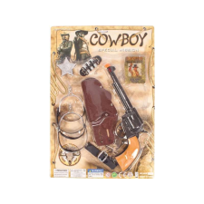 Cowboy fegyver és kiegészítő készlet katonásdi