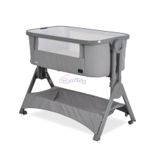  COZY babaöböl összecsukható, táskával SZÜRKE kiságy, babaágy