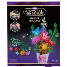 Cra-z-art Készítsd magad: 3D-s virágcsokor - kristályokkal kreatív és készségfejlesztő