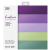 Crafter's Companion Scrapbook papírkészlet 12" (30 cm), Sage & Purple Pearl / Crafter's Companion Paper Pad (20 lap)