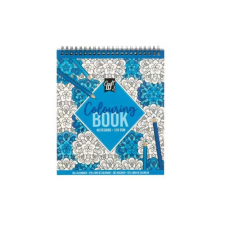  CraftID Spirálozott színező füzet 48 képpel, Kék CraftArt füzet