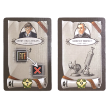 Cranio Creations Newton: Stephen Hawking/Robert Hooke promókártyák társasjáték