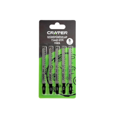 CRATER szúrófűrészlap t144d 6tpi fára 5db/csomag barkácsgép tartozék