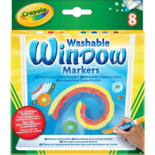Crayola : Ablakfestő filctoll - 8 db (58-8165) (58-8165) filctoll, marker