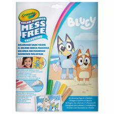 Crayola Color Wonder: Bluey maszatmentes kifestő készlet mappában kreatív és készségfejlesztő