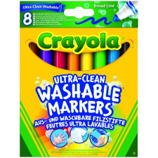Crayola Crayola: 8 darabos extra-lemosható vastag filctoll filctoll, marker