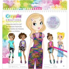 Crayola Creations Divattervező rajzkészlet gyermek- és ifjúsági könyv