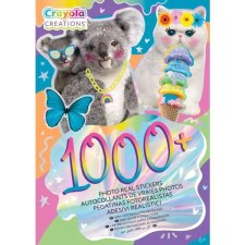 Crayola Creations: Matricás füzet 1000+ matricával - Valódi fotók matrica