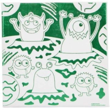 Crayola : Fóliás vászonkép szörnyecske mintákkal - 20 x 20 cm kreatív és készségfejlesztő