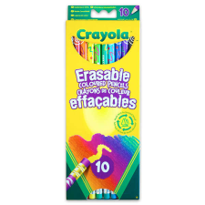 Crayola Henger alakú Színes ceruza radírral (10 db) színes ceruza