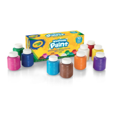 Crayola : könnyen lemosható festék - 10 db-os kreatív és készségfejlesztő