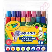 Crayola : Különleges hegyű 16db-os mintázófilc filctoll, marker