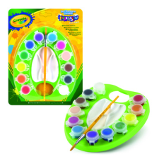 Crayola : paletta lemosható festékkel és ecsettel - 12 db-os autóalkatrész