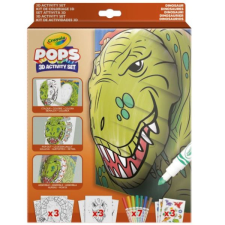 Crayola POPs: 3D foglalkoztató – Dinók gyermek- és ifjúsági könyv