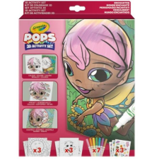 Crayola POPs: 3D foglalkoztató – Tündérföld (04-2801) (04-2801) kreatív és készségfejlesztő