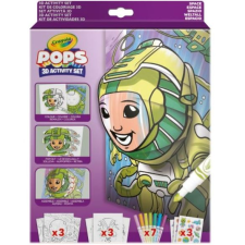 Crayola POPs: 3D foglalkoztató – Űrutazás (04-2806) (C04-2806) kreatív és készségfejlesztő