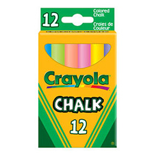 Crayola Táblakréta - színes - 12 db - Crayola CRAY-281 kreatív és készségfejlesztő