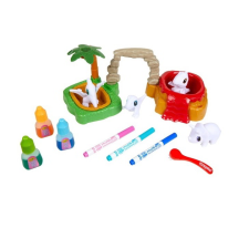 Crayola Washimals Dínósziget szinező készlet (7459) kreatív és készségfejlesztő
