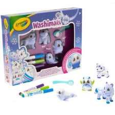 Crayola Washimals: Jégvilág játékszett színváltós állatkákkal (74-7514) (C747514) kreatív és készségfejlesztő