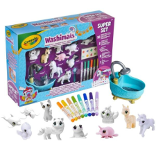 Crayola Washimals: Nagy játékszett kreatív és készségfejlesztő