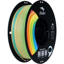 CREAlity 1,75mm PLA black neutral tray - 1kg, gradient (EN-PLA+ Rainbow) nyomtató kellék