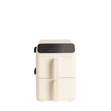 Create XXL levegős sütő, CREATE, Air Fryer Dual, 11,2 l, krémszín fritőz