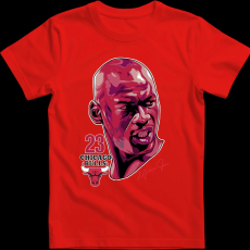 Createyou 23 JORDAN - Férfi - Piros - 2XL