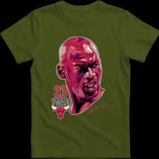 Createyou 23 JORDAN - Férfi - Sötétzöld - 3XL