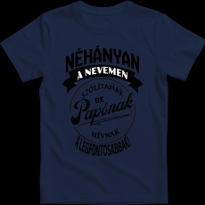 Createyou A legfontosabbak papónak hívnak - Férfi - Sötétkék - 3XL