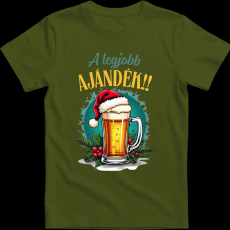 Createyou A legjobb ajándék! - Férfi - Sötétzöld - M