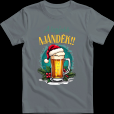 Createyou A legjobb ajándék! - Férfi - Szürke - 2XL