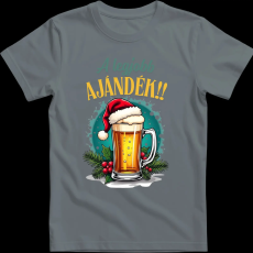 Createyou A legjobb ajándék! - Férfi - Szürke - 3XL