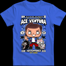 Createyou Ace Ventura - Férfi - Királykék - 2XL
