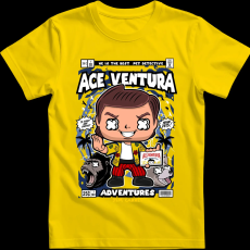 Createyou Ace Ventura - Férfi - Sárga - L